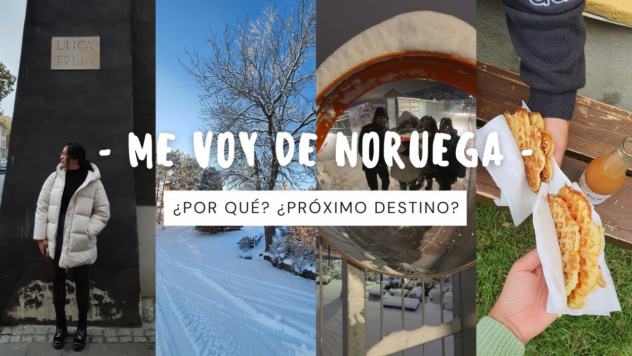 Me voy de Noruega y te cuento el porqué 👋🏻