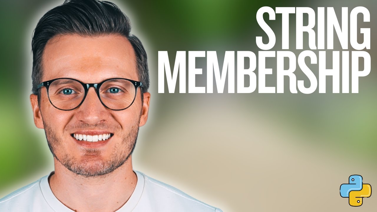 Day 21: String Membership in Python - Learn How to Check Text Inside Strings