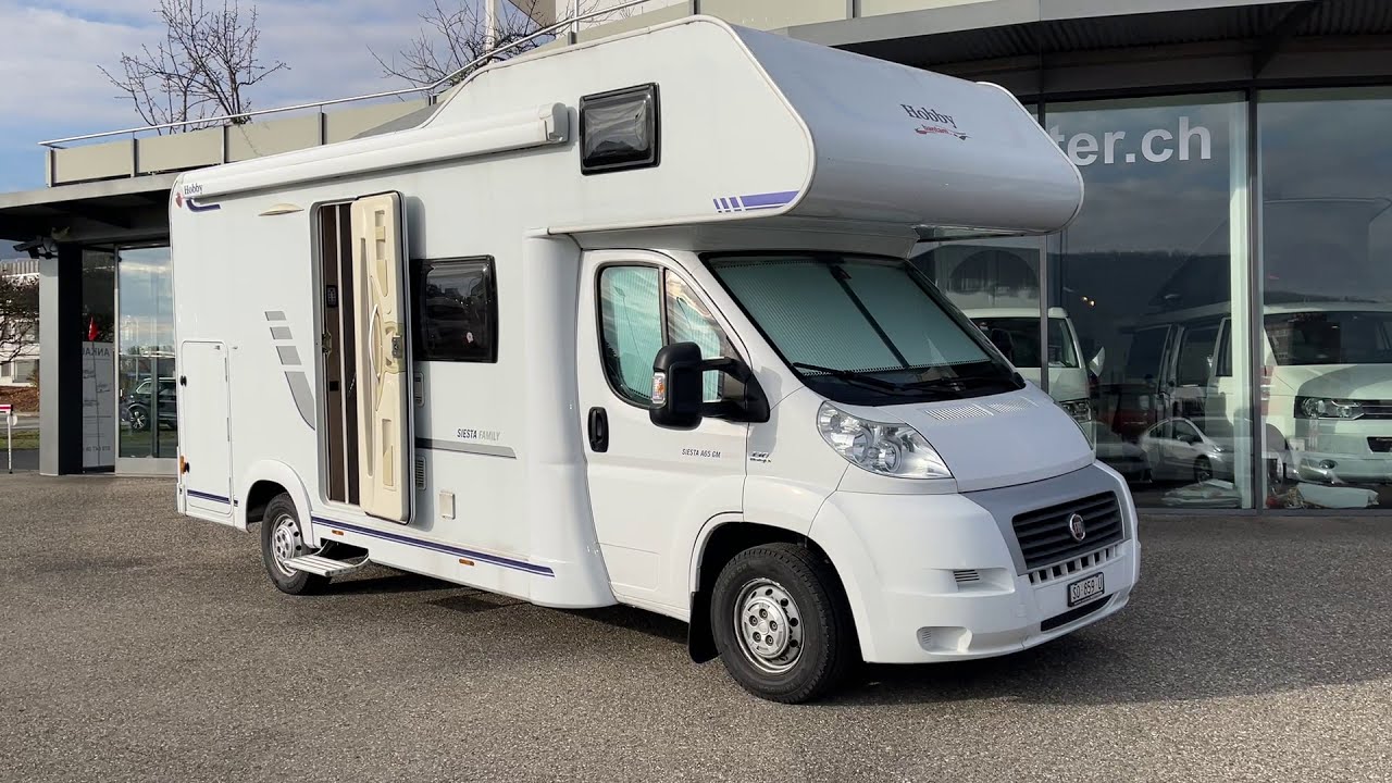 Fiat Ducato Hobby A65 GM Family Siesta Alkoven nur 25000km infos unter www.autocenter-rickenbach.ch