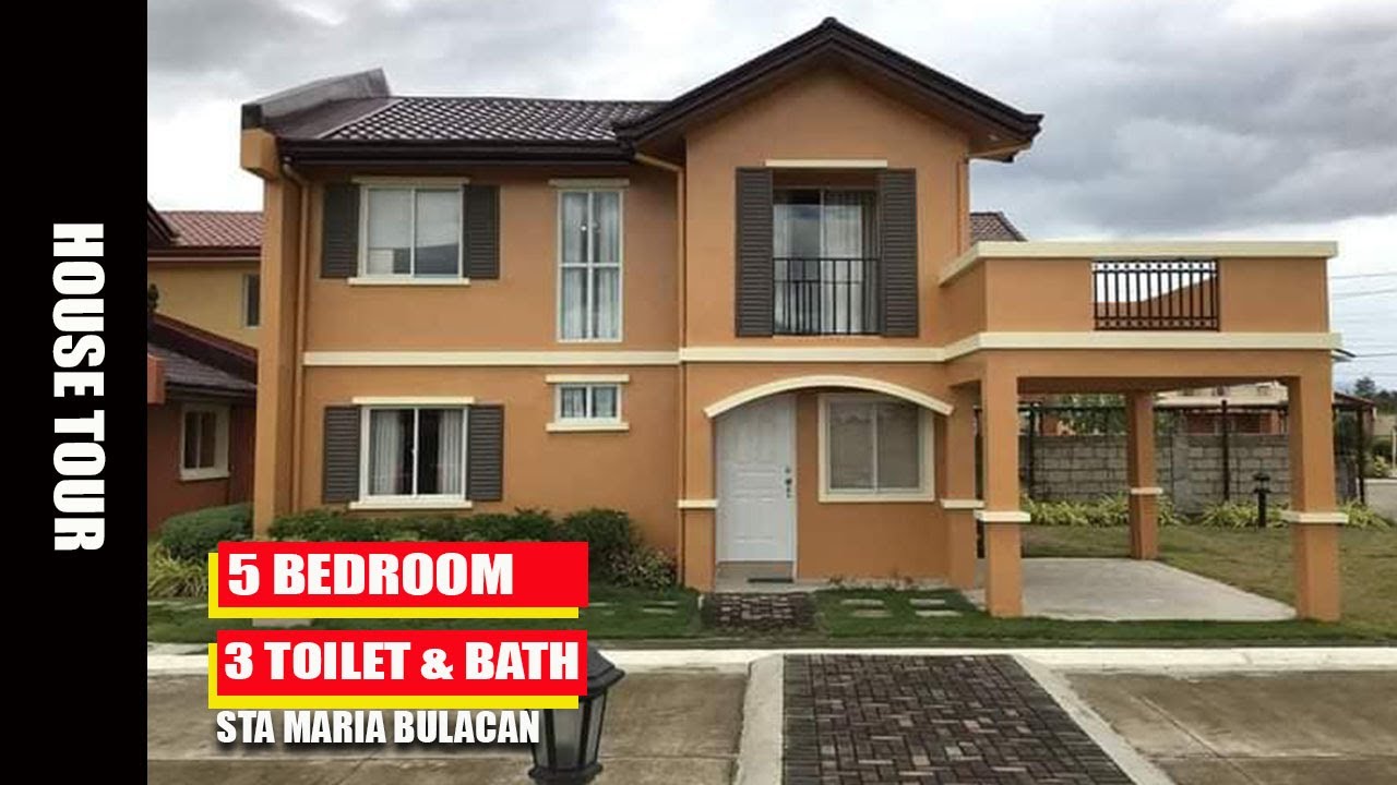 5 BEDROOM HOUSE AND LOT NEAR QUEZON CITY I FREYA MODEL UNIT CAMELLA HOMES STA MARIA BULACAN