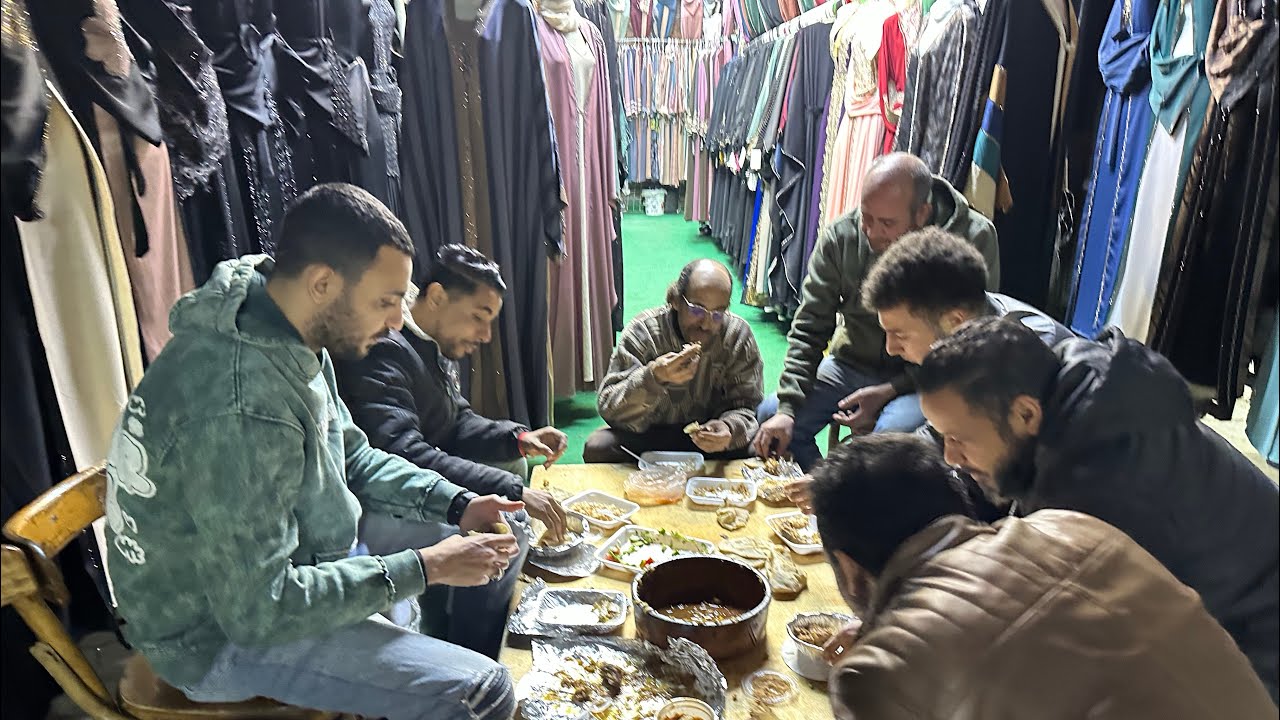 Bazaar in Cairo during Ramadan