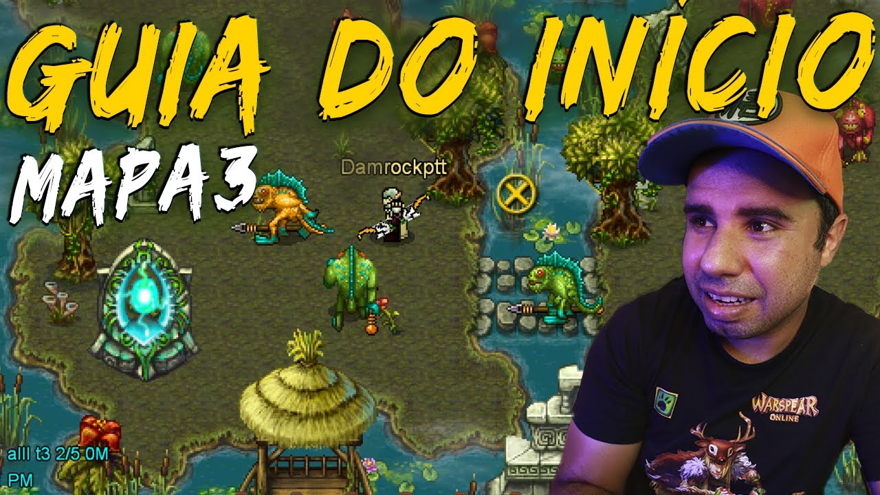 Guia do Início do PÂNTANOS DE NORLANT **Mapa3** Warspear Online