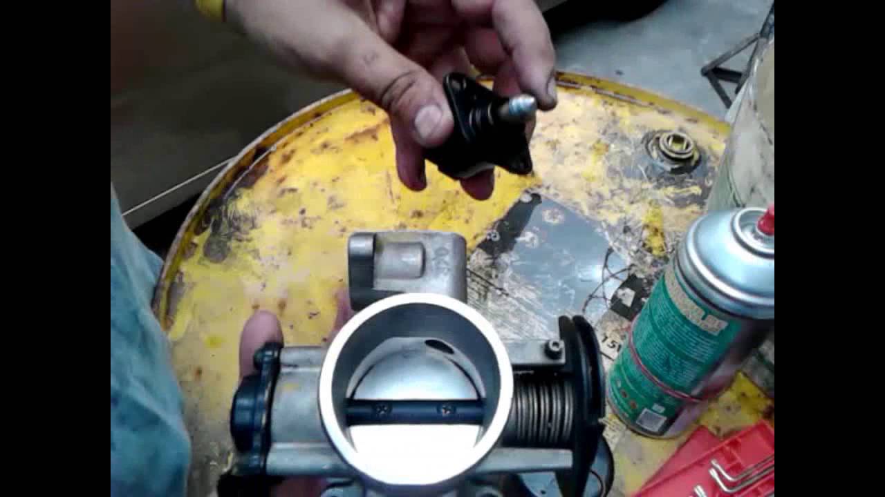 LIMPIEZA DEL CUERPO DE ACELERACION AVEO  /  How to clean a throttle body