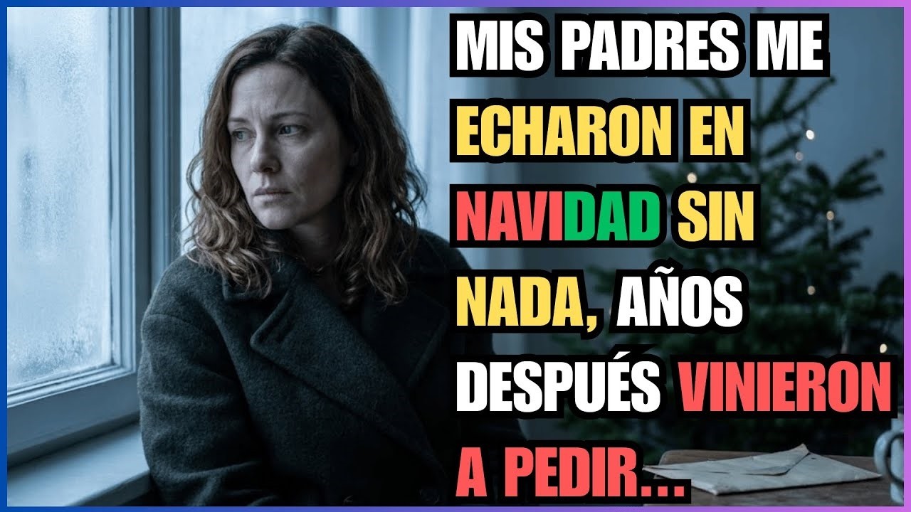 MIS PADRES ME ECHARON EN NAVIDAD SIN NADA, AÑOS DESPUÉS VINIERON A PEDIR