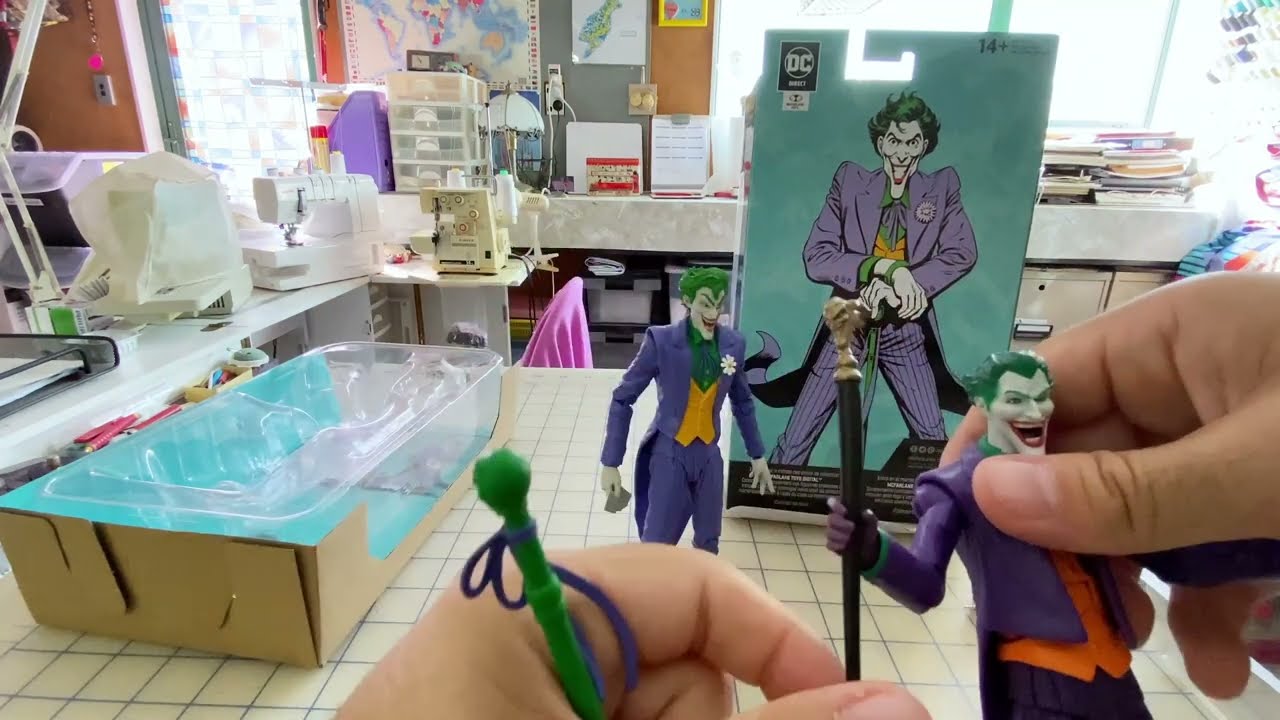 McFarlane vs Mattel - DC Multiverse Digital Joker and DC Universe Classics Joker