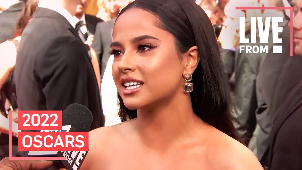 Becky G Gushes Over Zendaya at Oscars 2022 | E! Red Carpet & Award Shows