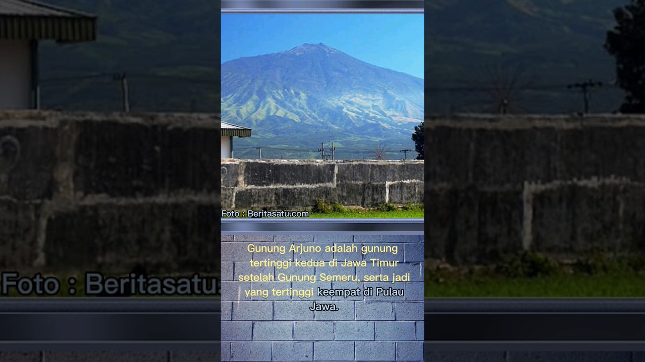 Dimana letak gunung Arjuno? @halloinfo