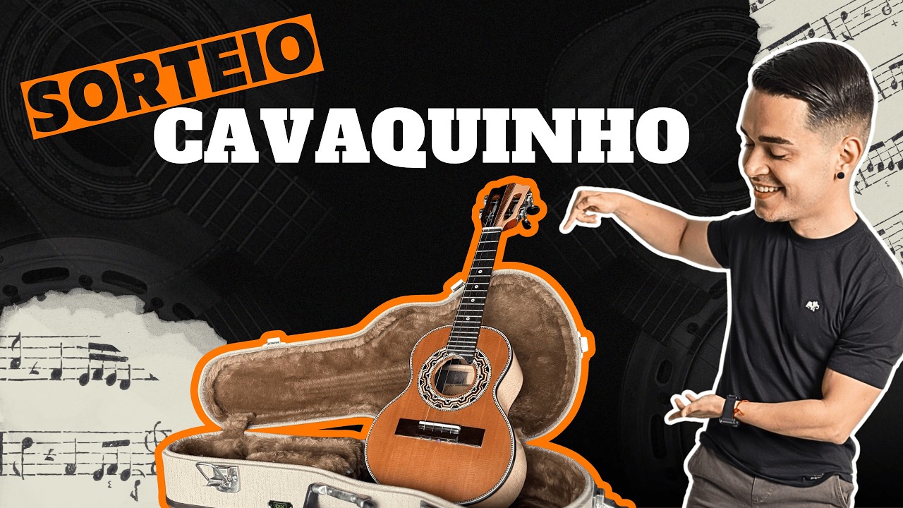 SORTEIO CAVAQUINHO + CASE AO VIVO
