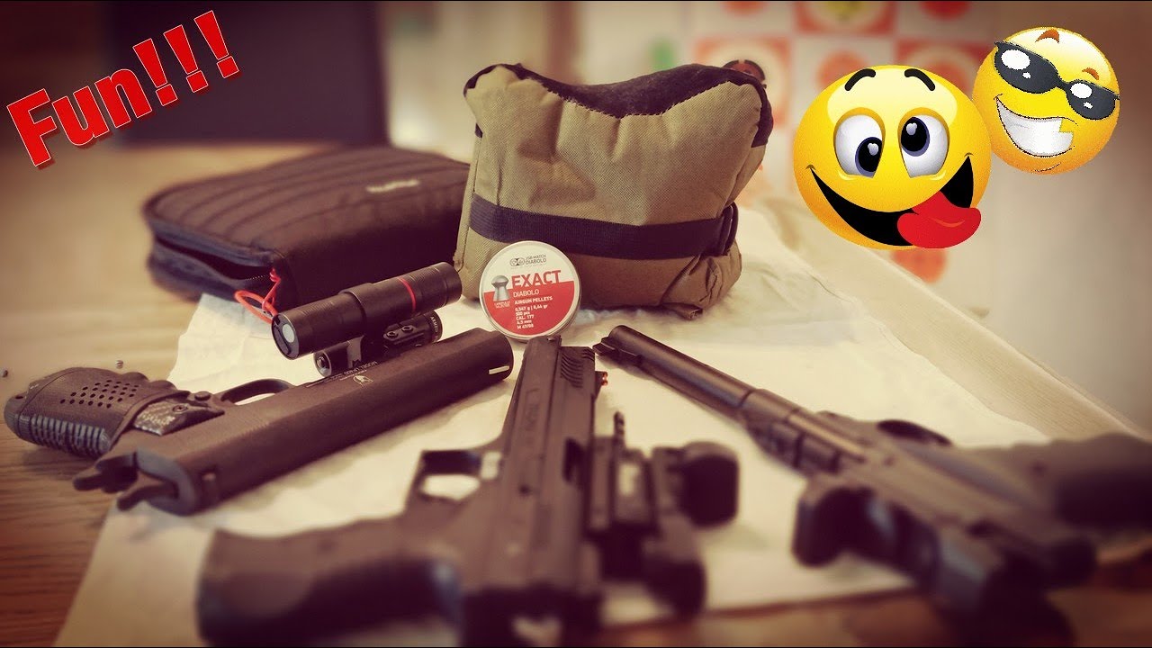 JSB Exact - Beeman P17, Zasdar LP400 et Buckmark URX - Test à 10m