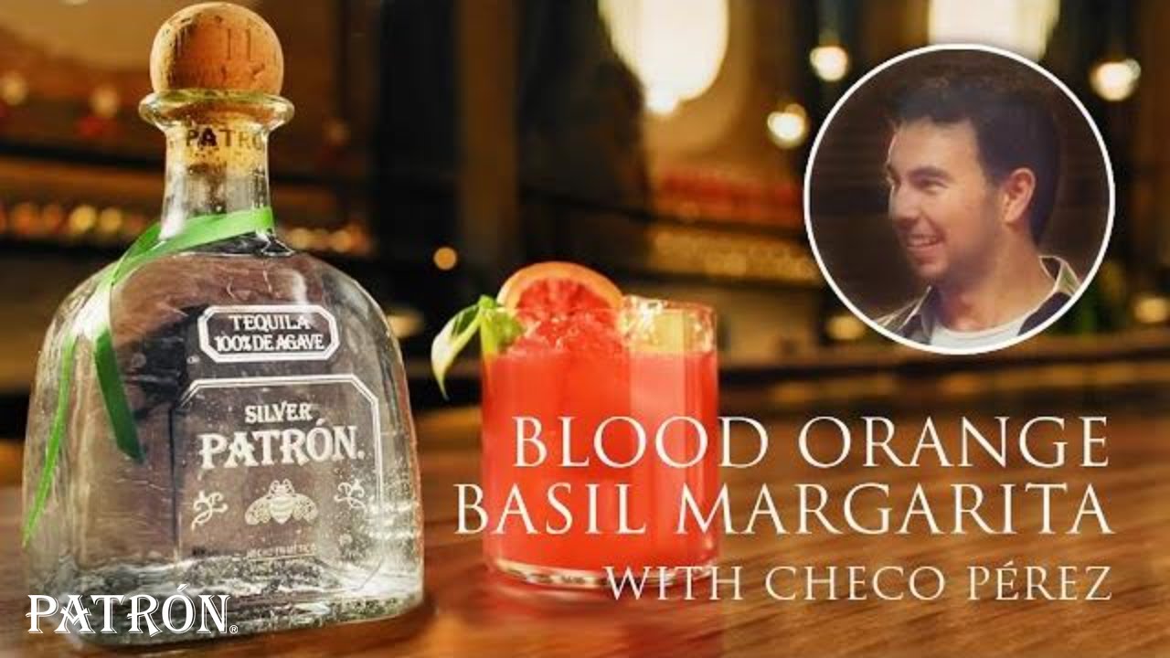 Blood Orange Margarita Recipe with Checo P&eacute;rez | Patr&oacute;n Tequila