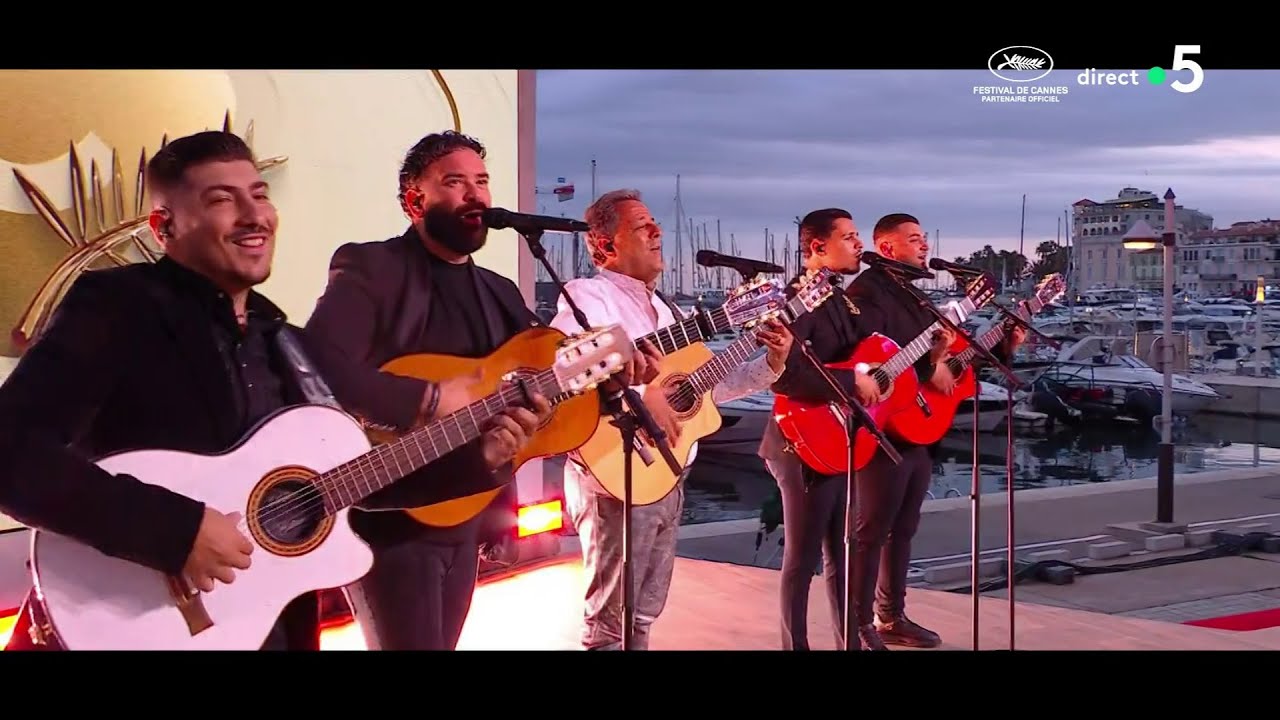 CHICO ET LES GYPSIES EN DIRECT FESTIVAL DE CANNES 