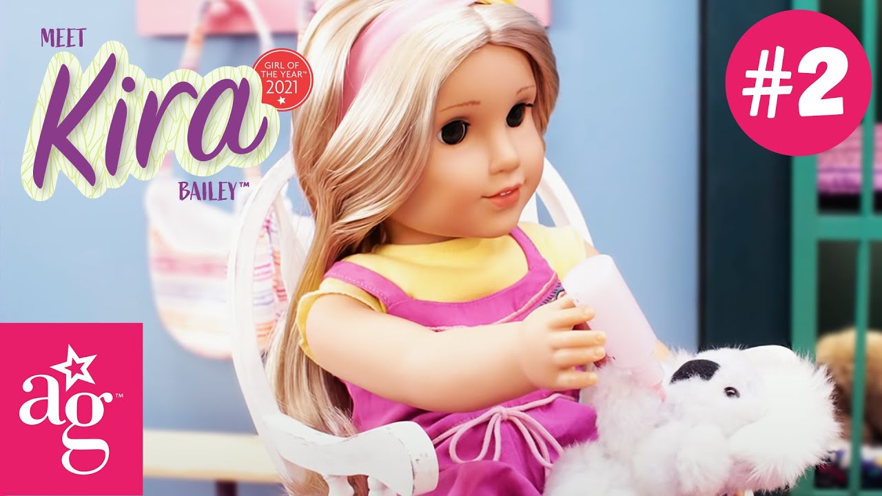 Kira Meets Baby Bean🐨 Life at the Sanctuary | Meet Kira Bailey Stop Motion Ep. 2 | @AmericanGirl