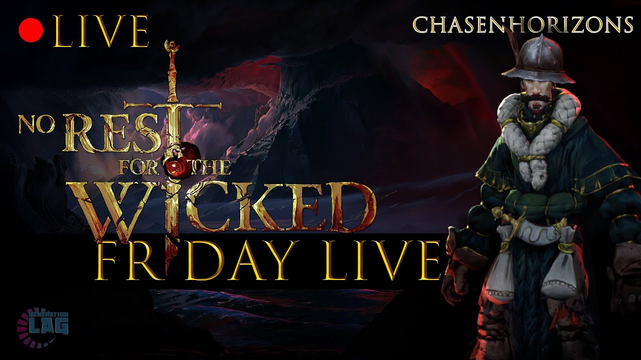 🔴 No Rest for the Wicked LAG LIVE | Side Quests & Leveling