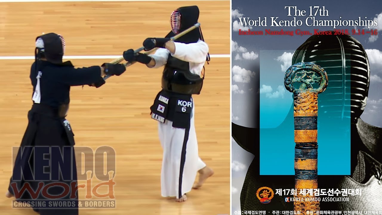Men&rsquo;s Ind. QF Japan vs Korea - 17th World Kendo Championships (2018)