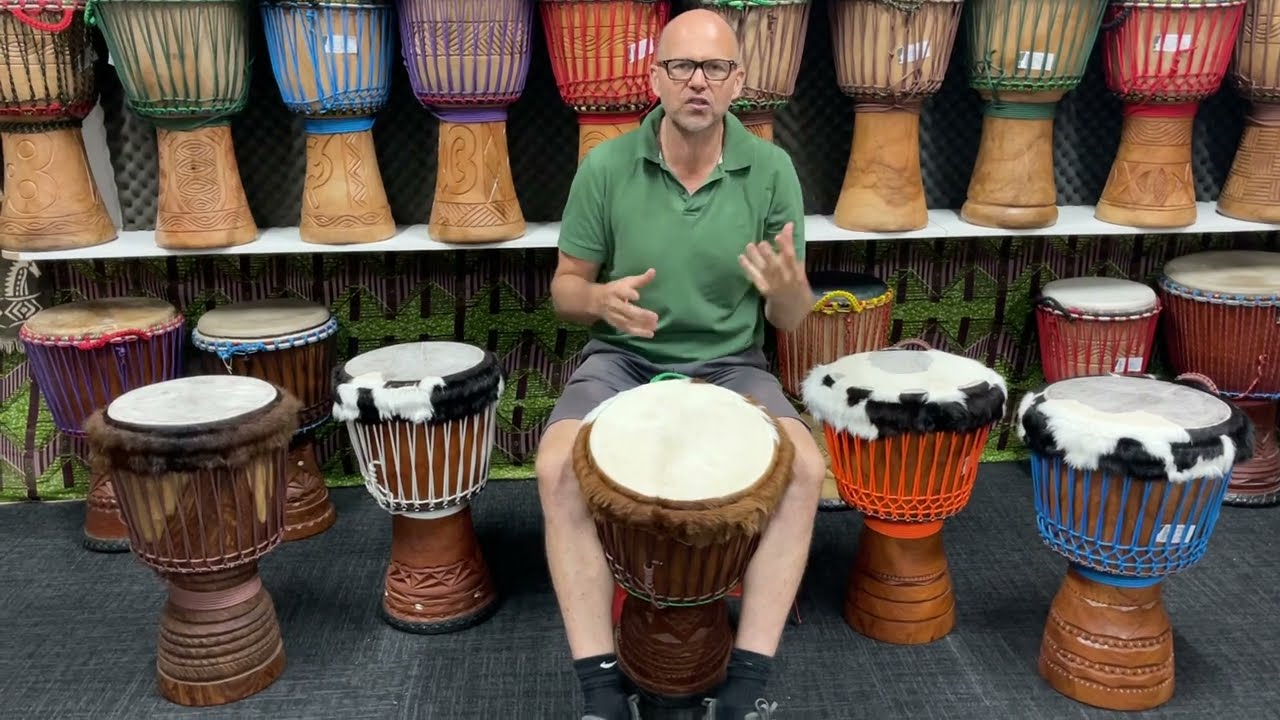 Calf skin Hardwood djembes!