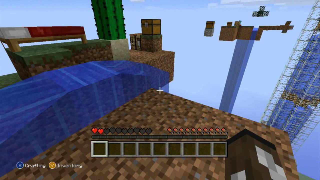Minecraft Mini-Game : SKYBLOCK WARRIORS! [EPISODE 1]