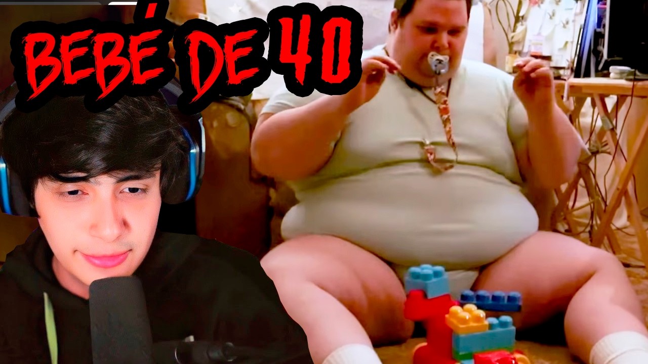 un BEBÉ de 40 AÑOS 💀| iceberg de las ADICCIONES mas TURBIAS