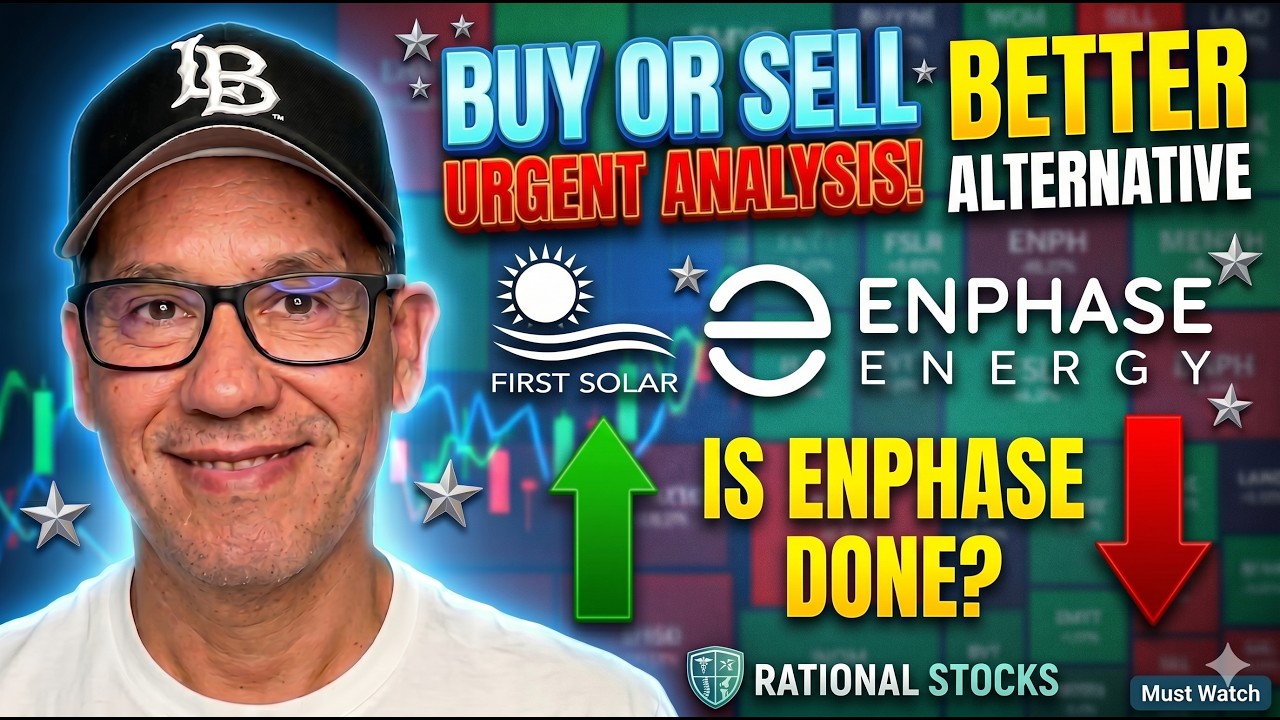 Сравнение акций компаний солнечной энергетики: Enphase Energy против First Solar