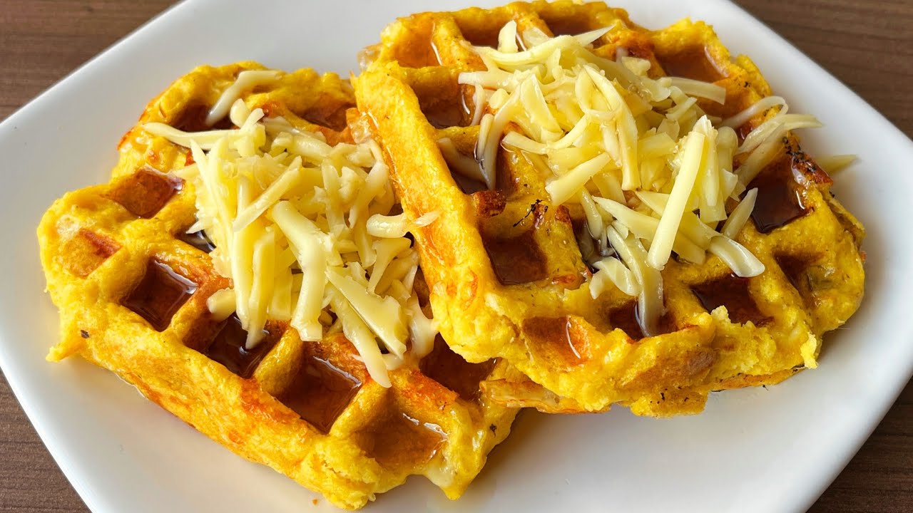 Waffles de Choclo o Maíz Dulce en 10 minutos