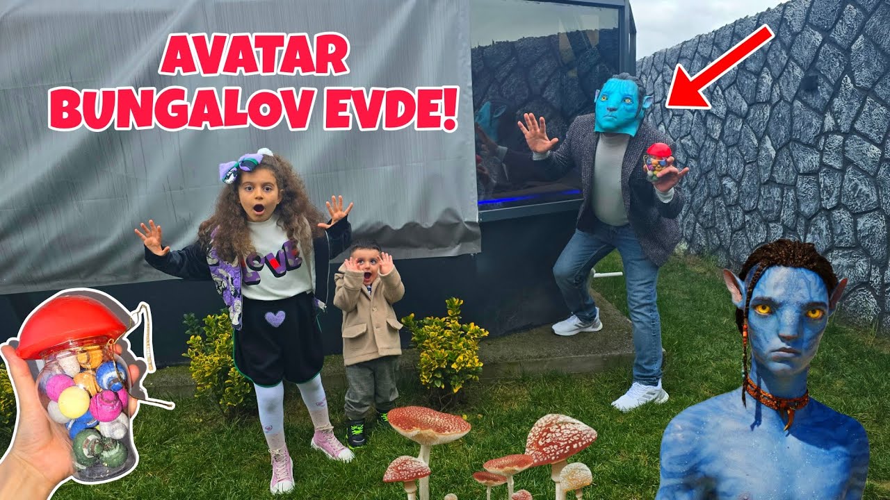 POYRAZ ELİF KAPSÜL EVE AVATAR GELDİ!!POYRAZI KAÇIRDI EYVAH!!