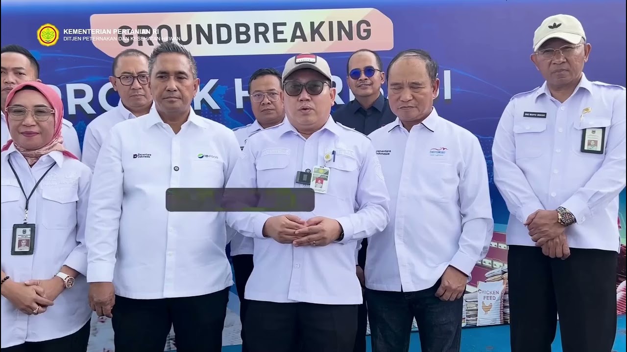 [REPOST] GROUND BREAKING HILIRISASI AYAM TERINTEGRASI TAHAP 1