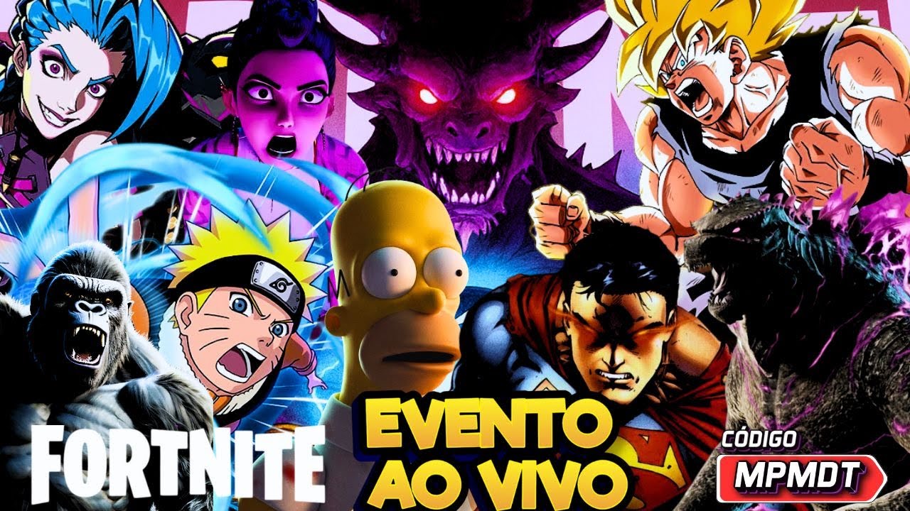 AO VIVO - EVENTO FINAL AO VIVO FORTNITE - FORTNITE CAP&Iacute;TULO 7 - C&Oacute;D. MPMDT