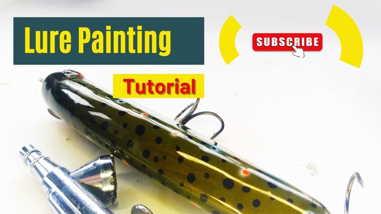 Lure Painting Tutorial|Wood Jerk Bait