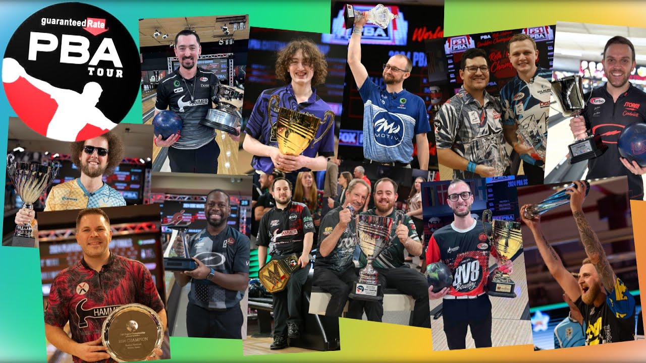 All PBA National Tour Titles Won In 2024 | Professional Bowling