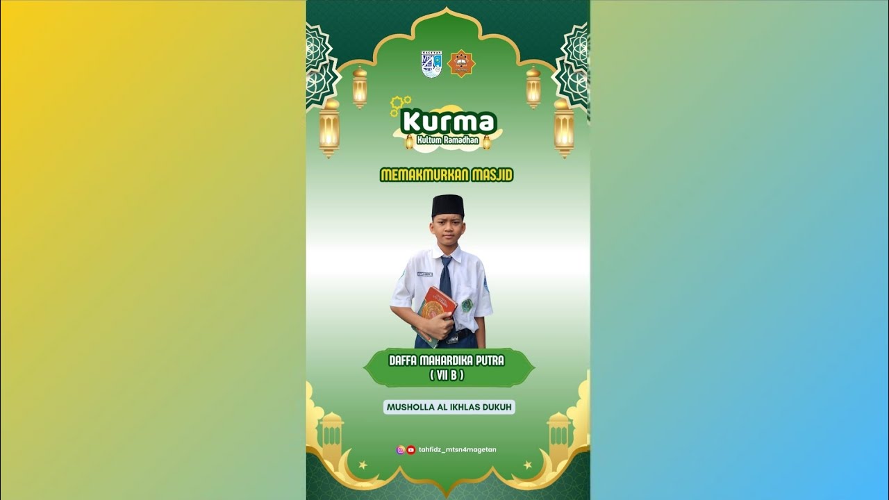 [ KURMA 106 ] MEMAKMURKAN MASJID - RAMADHAN 1447 H