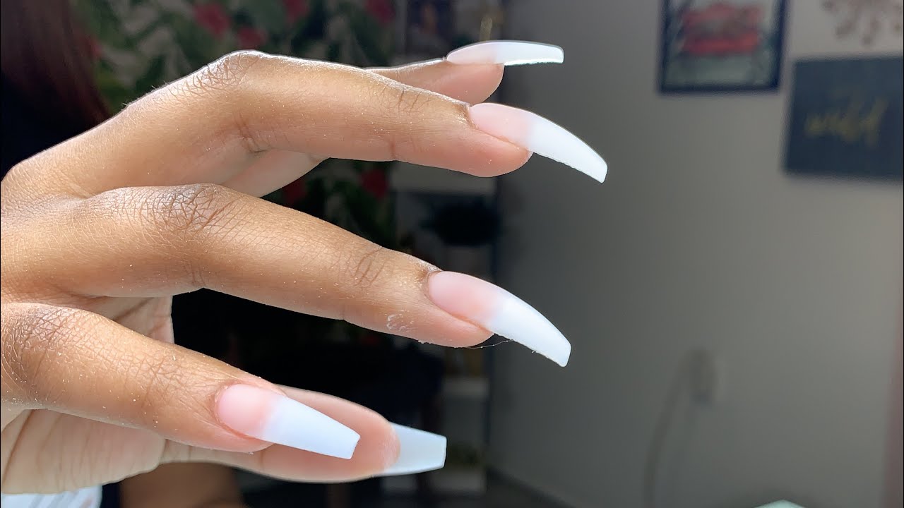 Acrylic Nails Tutorials | Pink Butterfly Nails | Medium Nails Tutorial | Natali Carmona