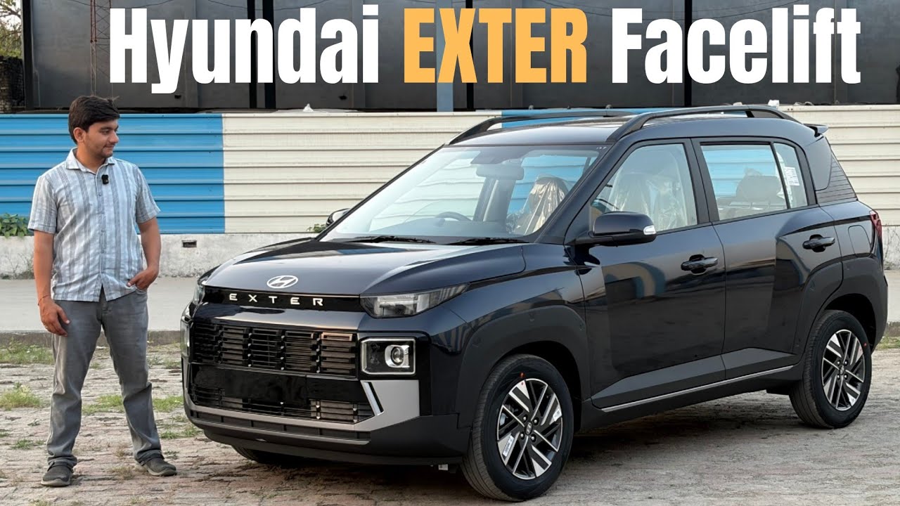 Best Variant 2026 New Hyundai EXTER Facelift HX8 features Onroad Price 