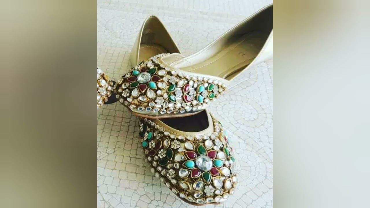 Fancy Khussa Shoes Designs for Girls in 2024- 2025 ll Subscribe ll