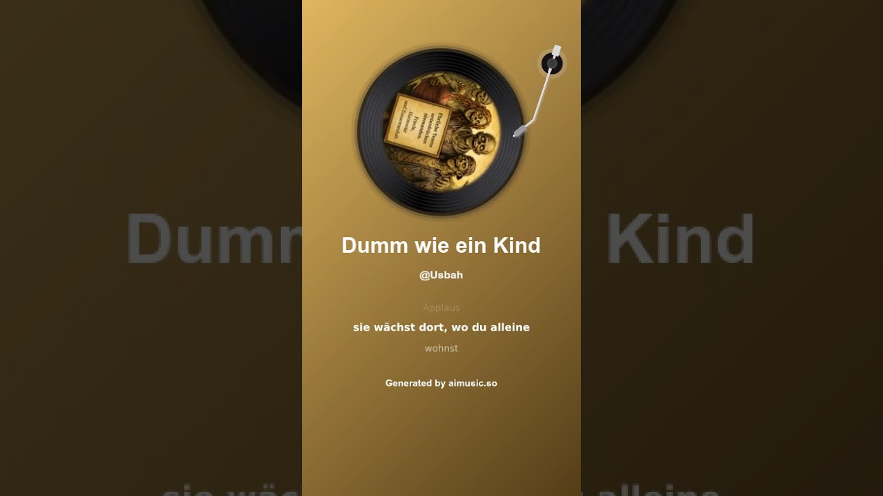Dumm wie ein Kind