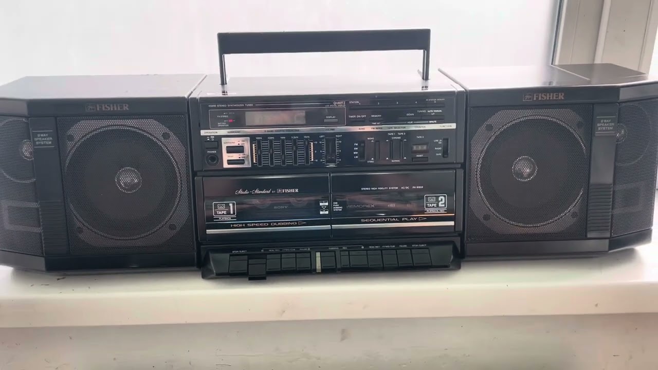 Radiomagnetofon Fisher PH-W804L