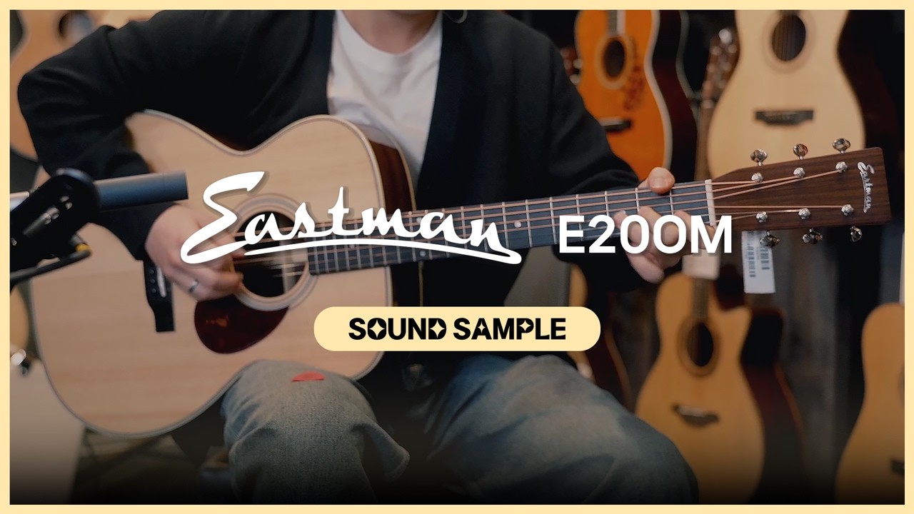 이스트만(Eastman) E20om Sound Sample 기타리스트 김민규