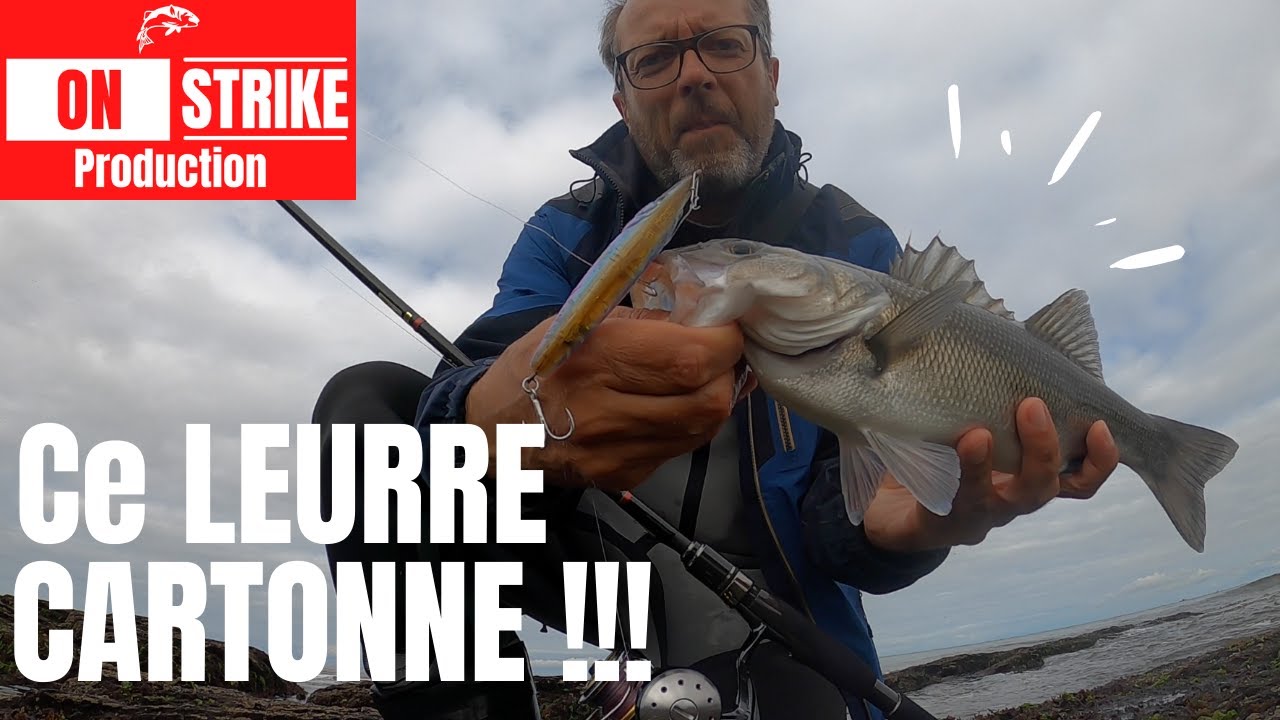 P&Ecirc;CHE du BAR du BORD: ce LEURRE de SURFACE CARTONNE en 2021 !!!