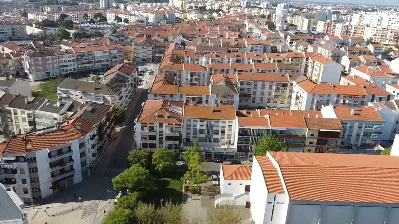 Baixa da Banheira vista aérea