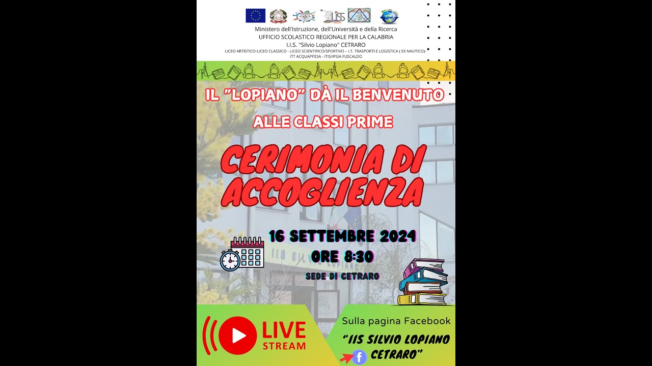 Accolgienza IIS Silvio Lopiano 2024