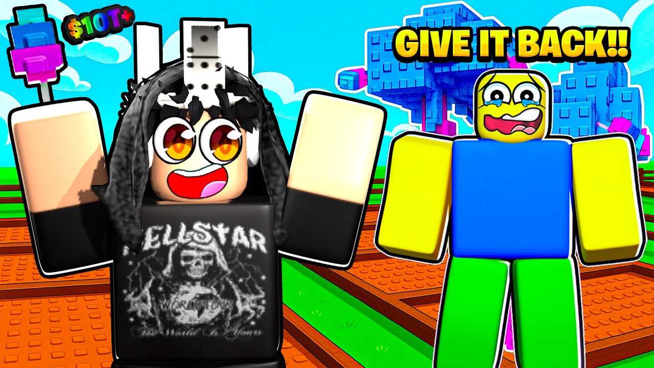 I Stole Every Rare Fruit in Roblox Grow a Garden