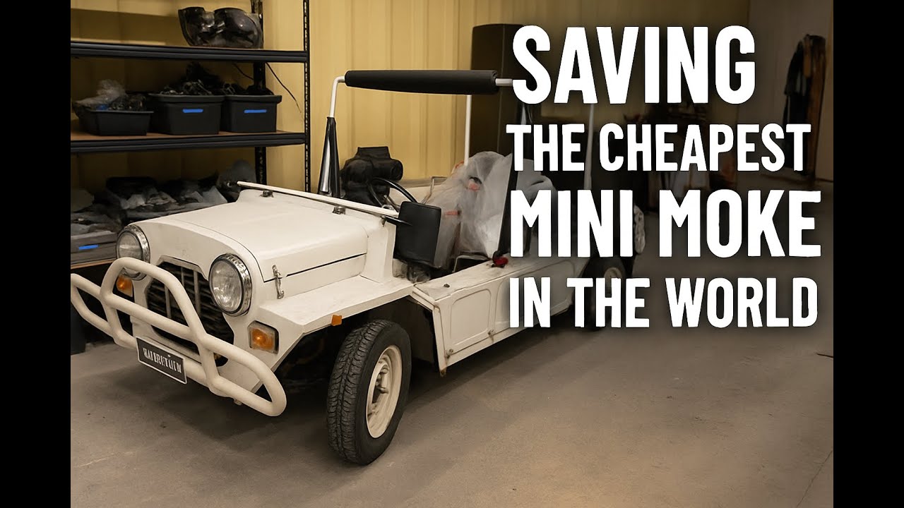 Saving the cheapest mini moke......In the world. Pt1