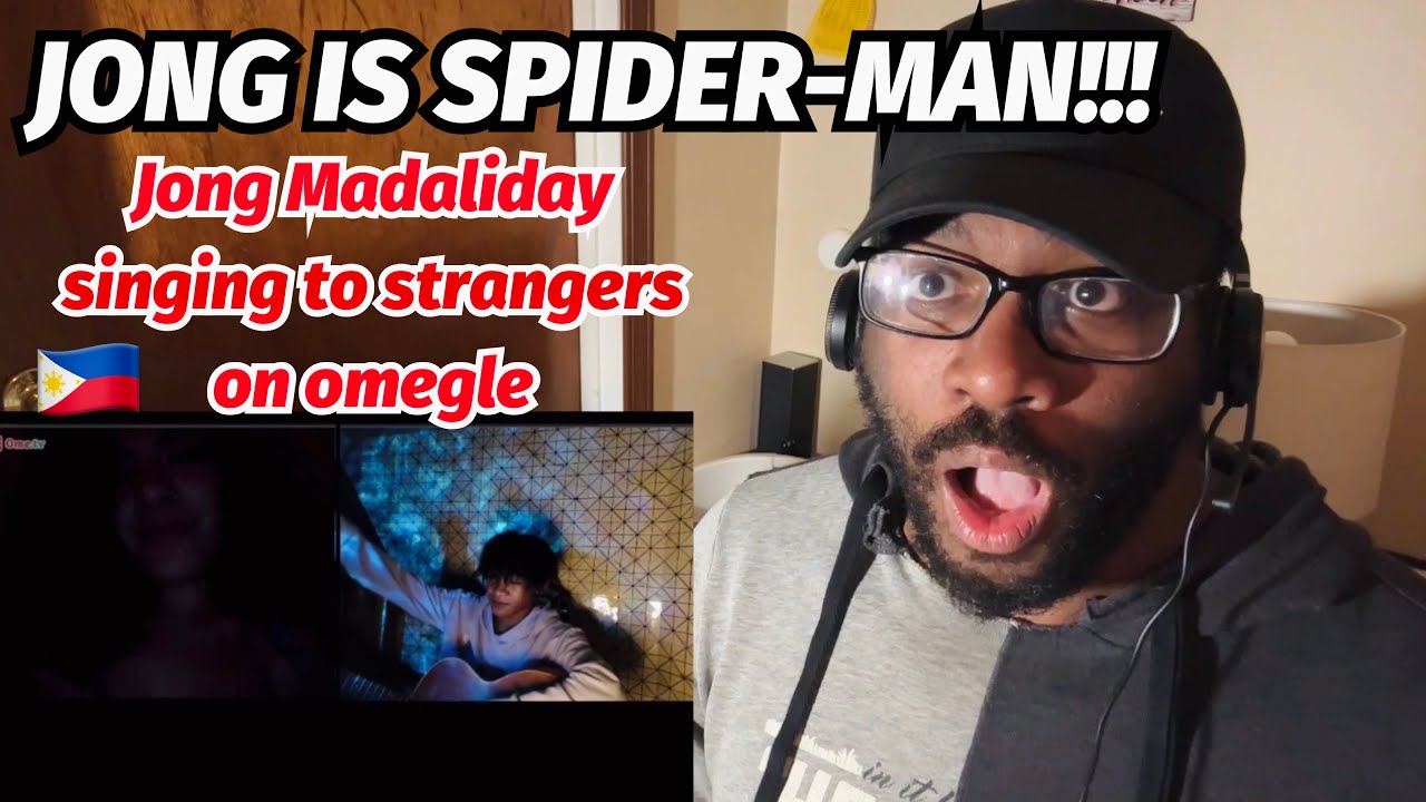 SPIDER-MAN J!!! 🇵🇭Jong Madaliday - singing to strangers on omegle | Bound to korea 😂😝 | REACTION