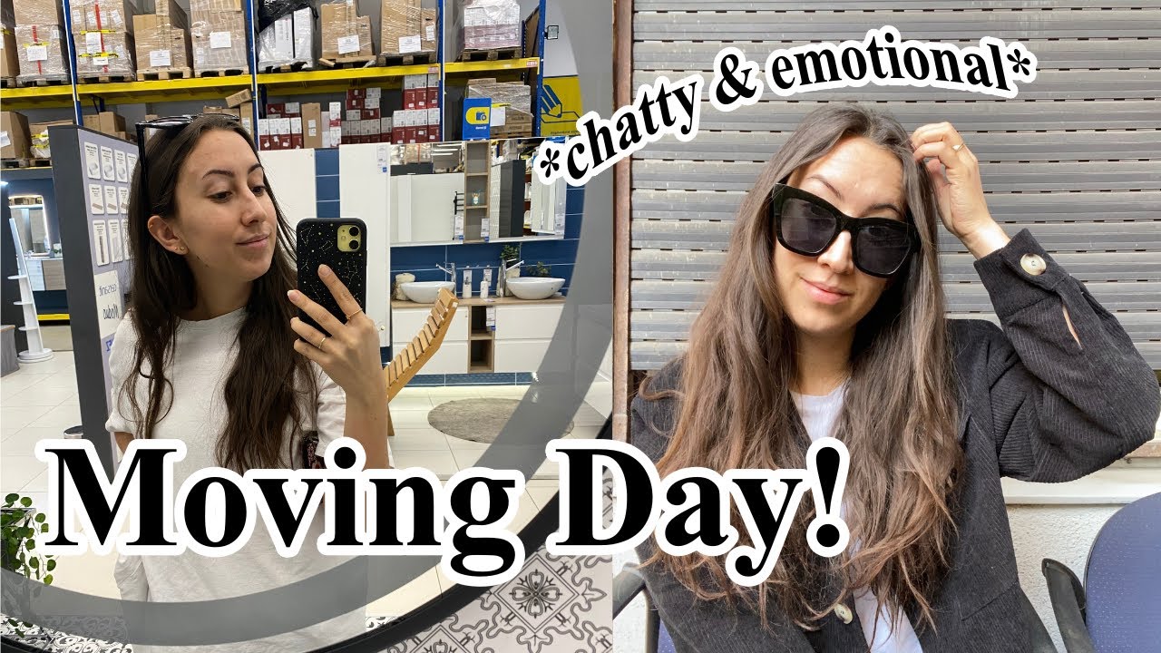 moving into my new apartment in Budapest vlog * chatty & emotional * | Effythenewone