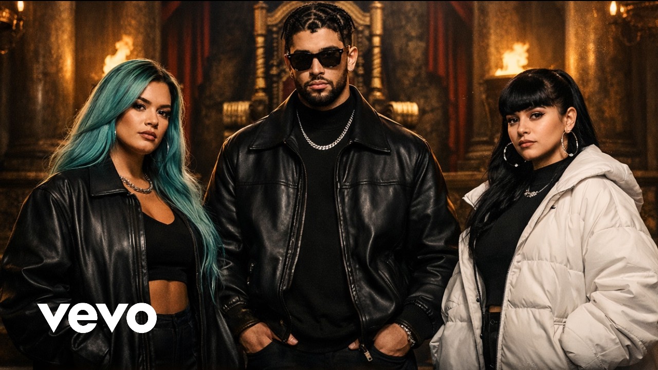 Bad Bunny ft Karol G ft Cazzu - Tres Coronas