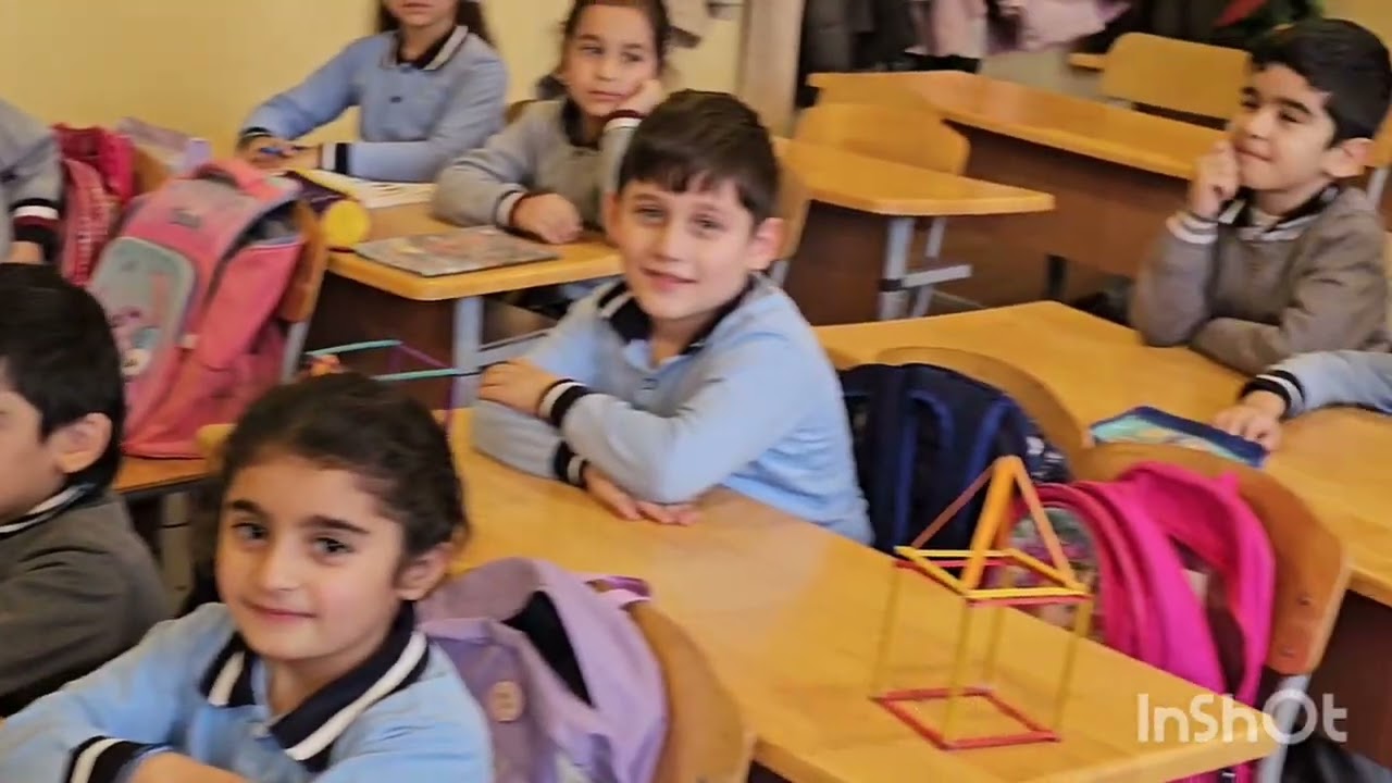 Şagirdlərimin düşüncələrini dinlədim🙂‍↔️😊 #gunelmuellim