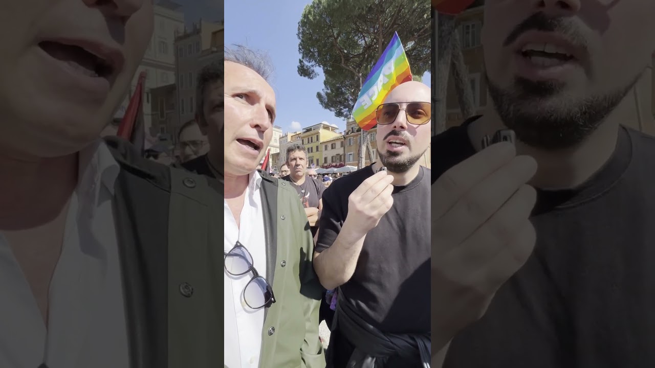 LA PROPAGANDA RUSSA in PIAZZA a ROMA