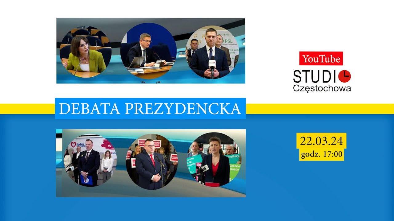 Częstochowa. Debata prezydencka 2024