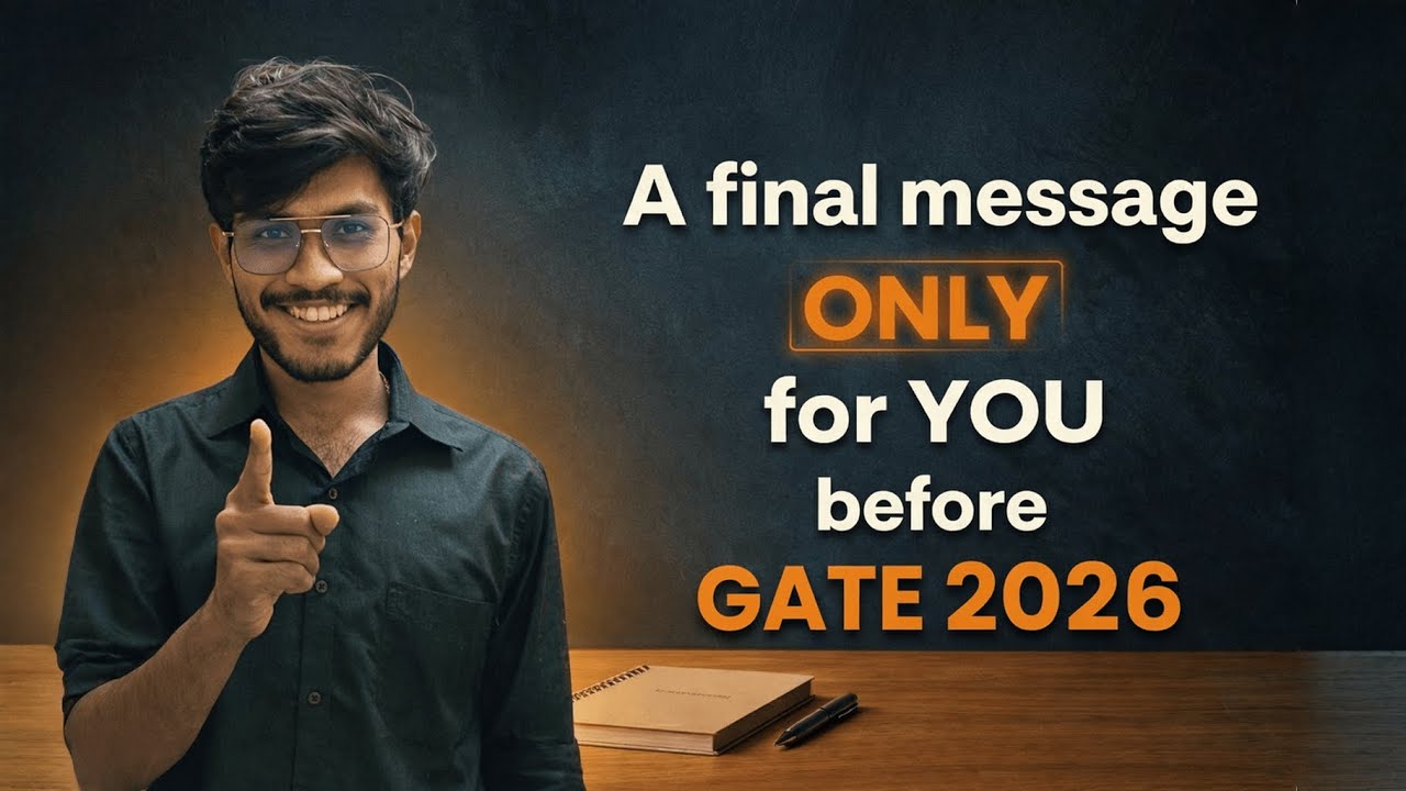 Most IMPORTANT advice by AIR 31 before GATE 2026