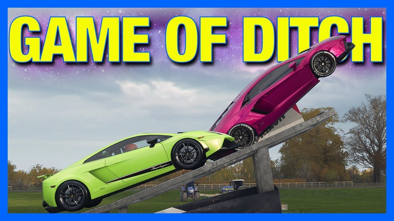 Forza Horizon 4 Online : GAME OF DITCH!!