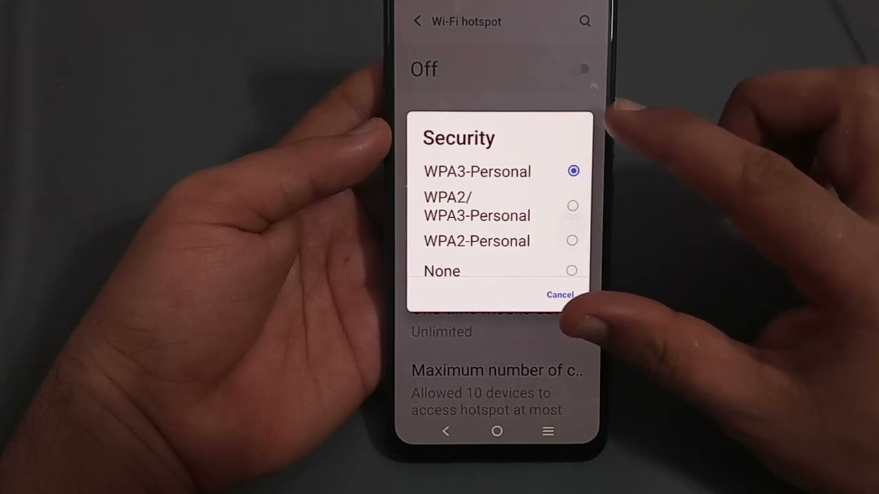 hotspot security setting Vivo v27, Vivo v27 mein hotspot security disable Karen