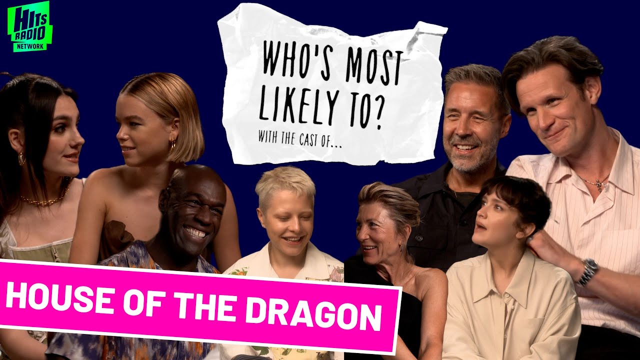 '...Fabien Frankel 😍 !': House Of The Dragon Cast play Who's Most Likely To!